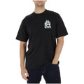 Vans T-shirt Heren Zwart Bedrukt Ronde Hals Korte Mouwen