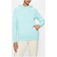 Image 1 : Sweat à capuche Under Armour femme turquoise vue de face — Delvale