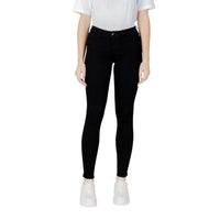 Image 1 : Jean noir Armani Exchange pour femme, coupe moderne ajustée — delvale