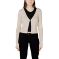 Morgan De Toi Cardigan Femme Doré Manches Longues