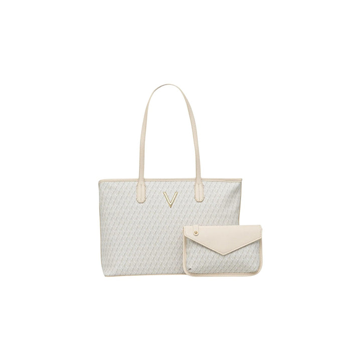 Image 1 : Sac à main Valentino Bags femme beige en polyuréthane avec anses — delvale