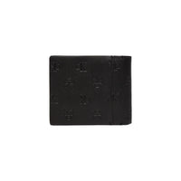 Image 3 : Portefeuille Calvin Klein homme noir ouvert montrant les compartiments — Delvale