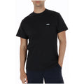 Vans T-shirt Heren Zwart Ronde Hals Korte Mouwen Katoen