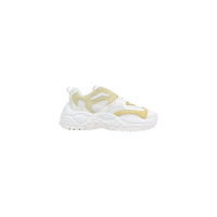 Image 1 : Baskets chunky Armani Exchange femme jaune pastel et blanc avec logo signature — delvale