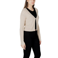 Image 3 : Cardigan femme Morgan De Toi doré en viscose lurex, vue détaillée — delvale