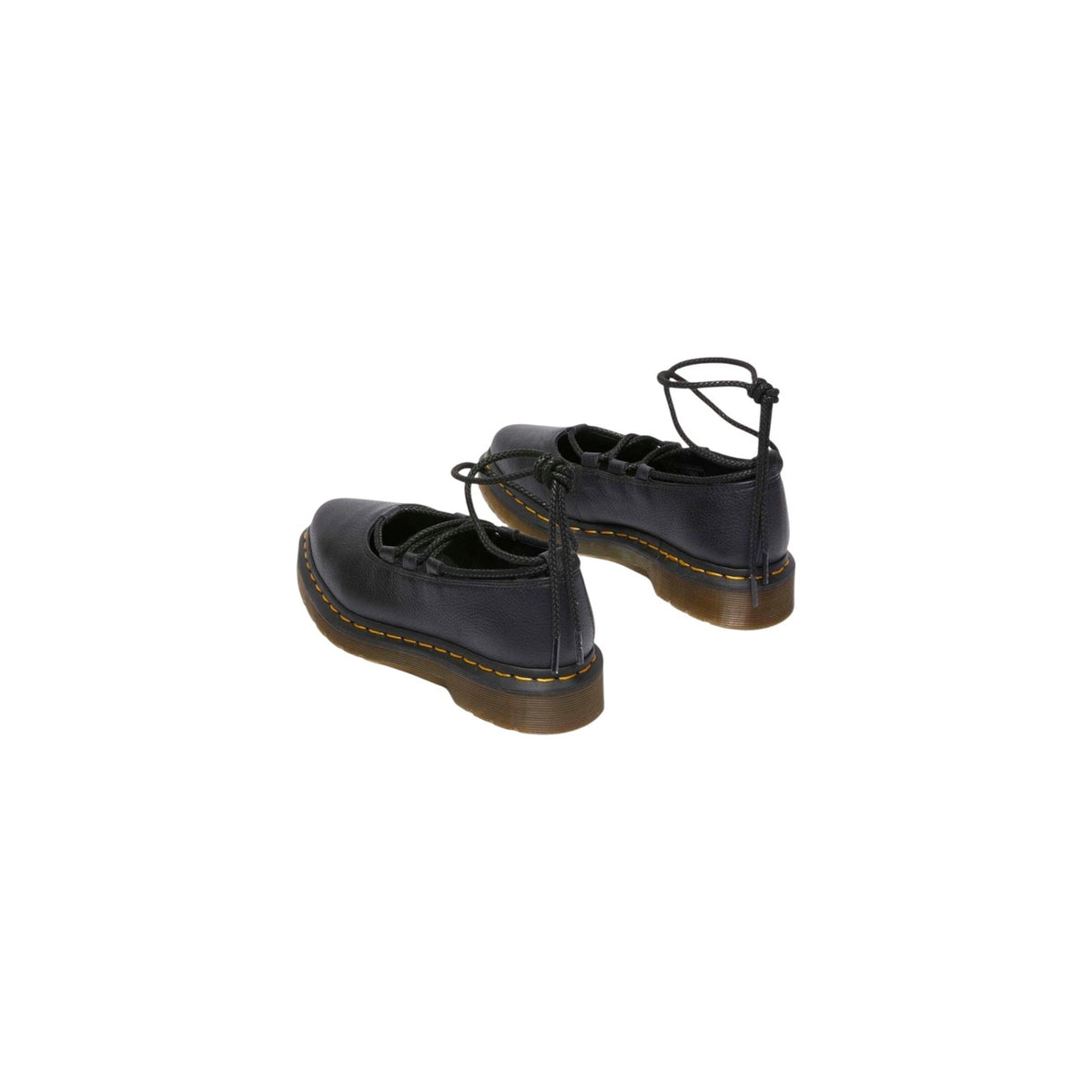 Image 3 : Dr. Martens Elphie II détail semelle chaussures noires cuir femme — delvale