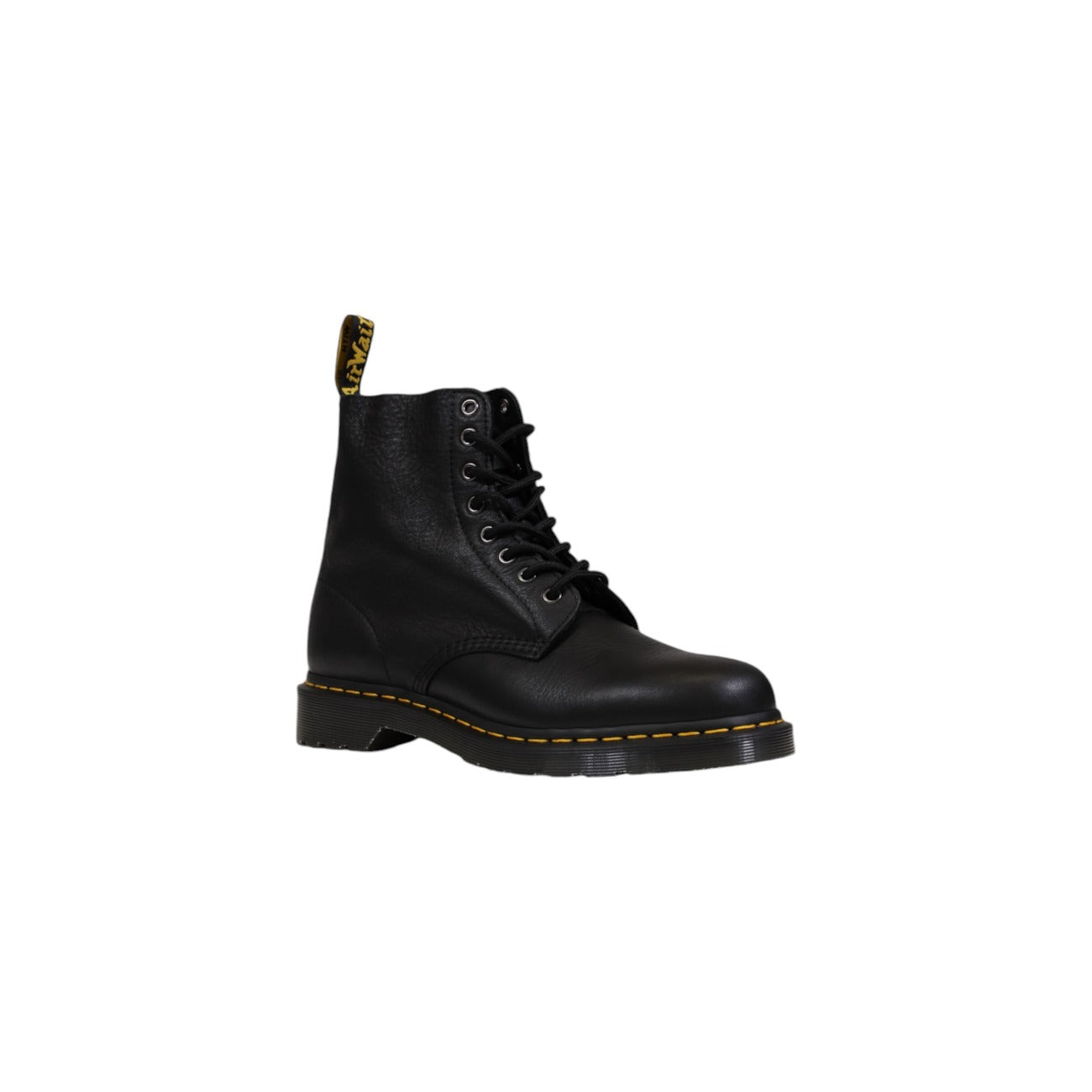 Dr. Martens 1460 Ambassador homme noire en cuir vue avant trois-quarts